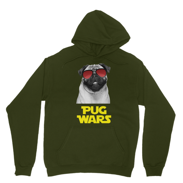 Pug Wars Return Of The Pug ﻿Classic Adult Hoodie