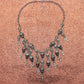 skull necklace, goth necklace, emo necklace