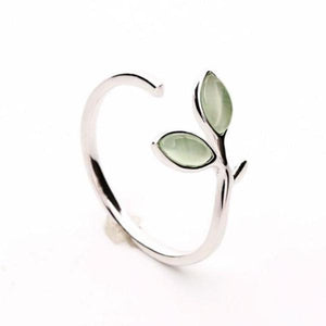 Green Opal Ring opal ring