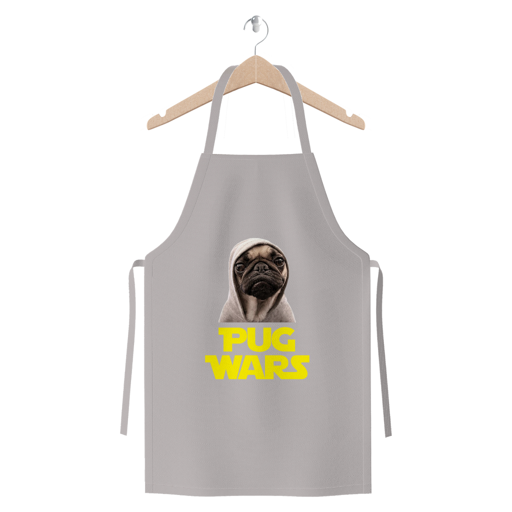 Pug Wars The Last Pug ﻿Premium Jersey Apron