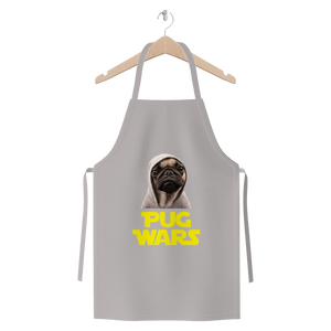 Pug Wars The Last Pug ﻿Premium Jersey Apron Pug Wars The Last Pug ﻿Premium Jersey Apron