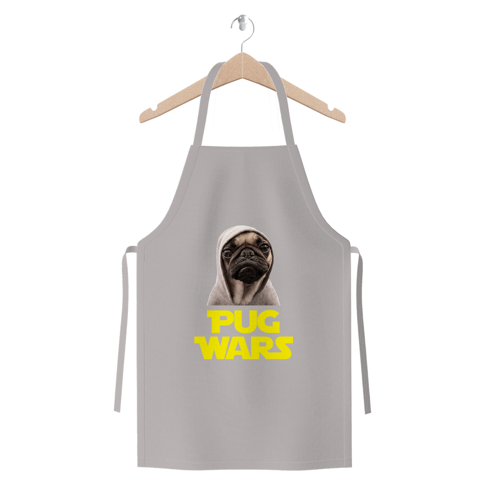 Pug Wars The Last Pug ﻿Premium Jersey Apron