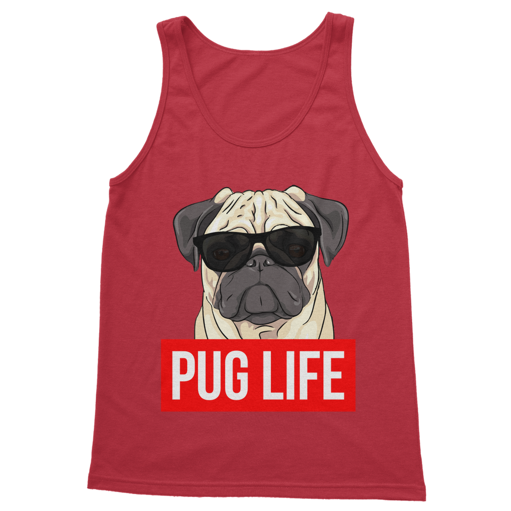 Pug Life - Pug Lover ﻿Classic Adult Vest Top