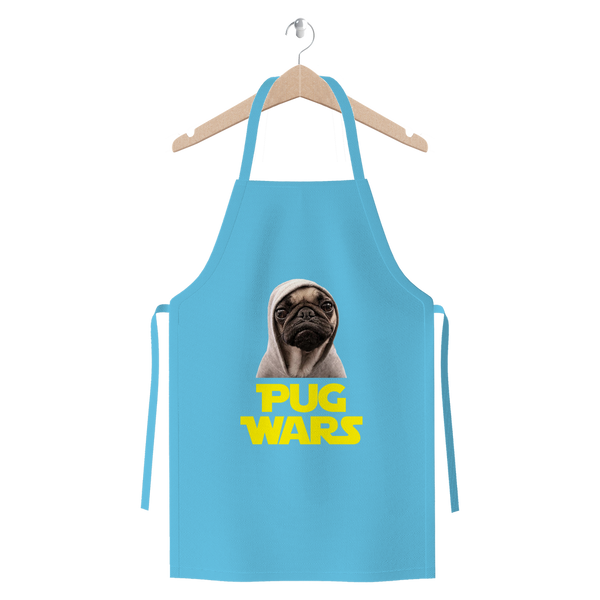 Pug Wars The Last Pug ﻿Premium Jersey Apron
