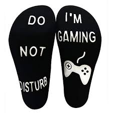 Comfy I'm Gaming Do Not Disturb Gaming Socks Secondary image