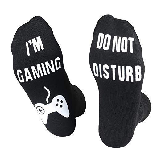 Comfy I'm Gaming Do Not Disturb Gaming Socks Main image