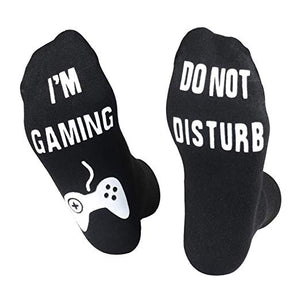 Comfy I'm Gaming Do Not Disturb Gaming Socks Comfy I'm Gaming Do Not Disturb Gaming Socks
