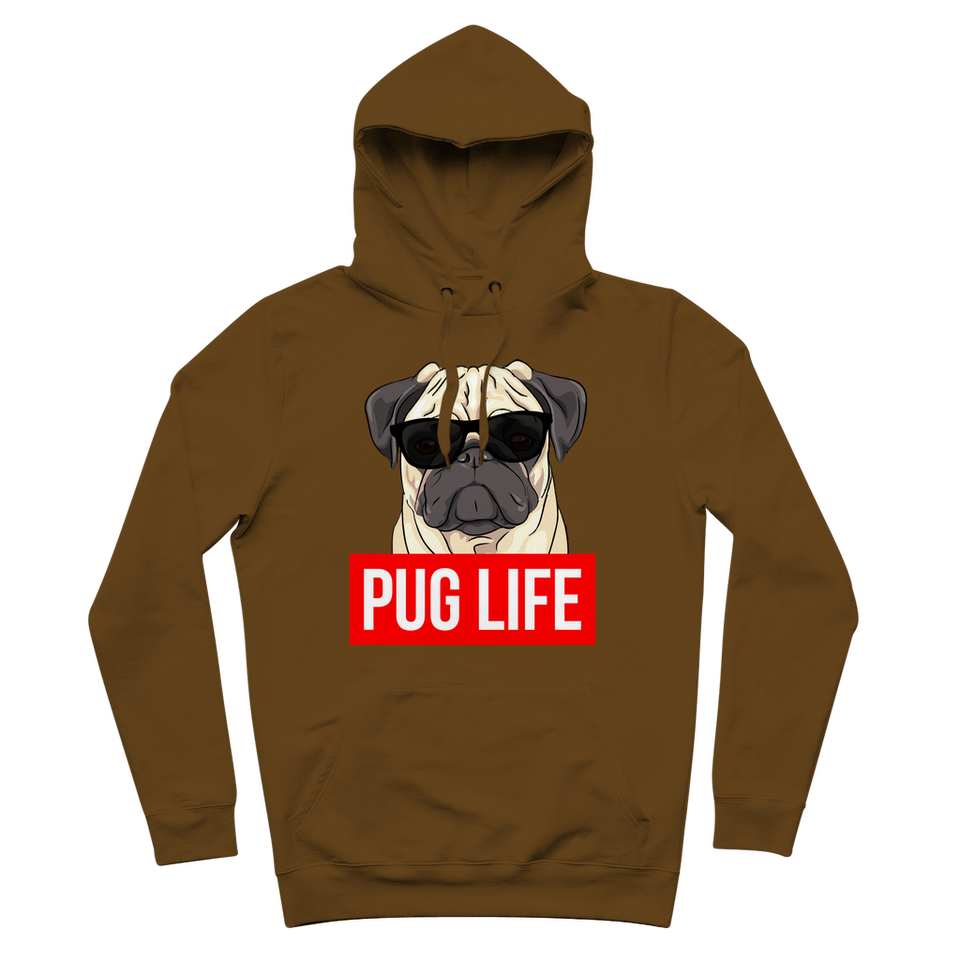 Pug Life - Pug Lover ﻿Premium Adult Hoodie