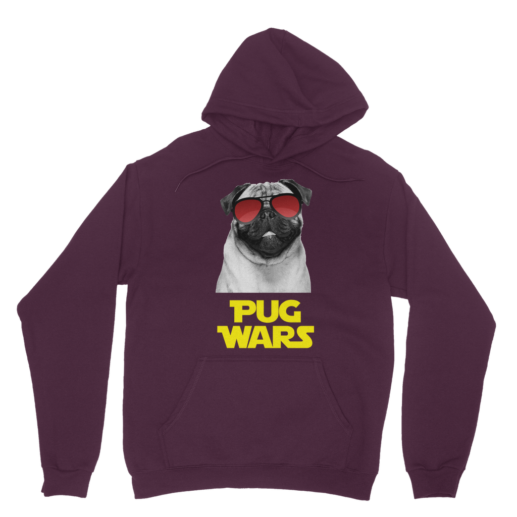 Pug Wars Return Of The Pug ﻿Classic Adult Hoodie
