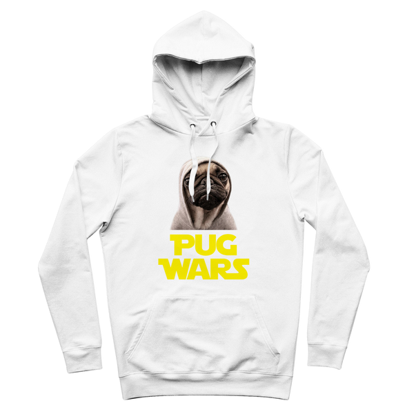 Pug Wars The Last Pug ﻿Premium Adult Hoodie