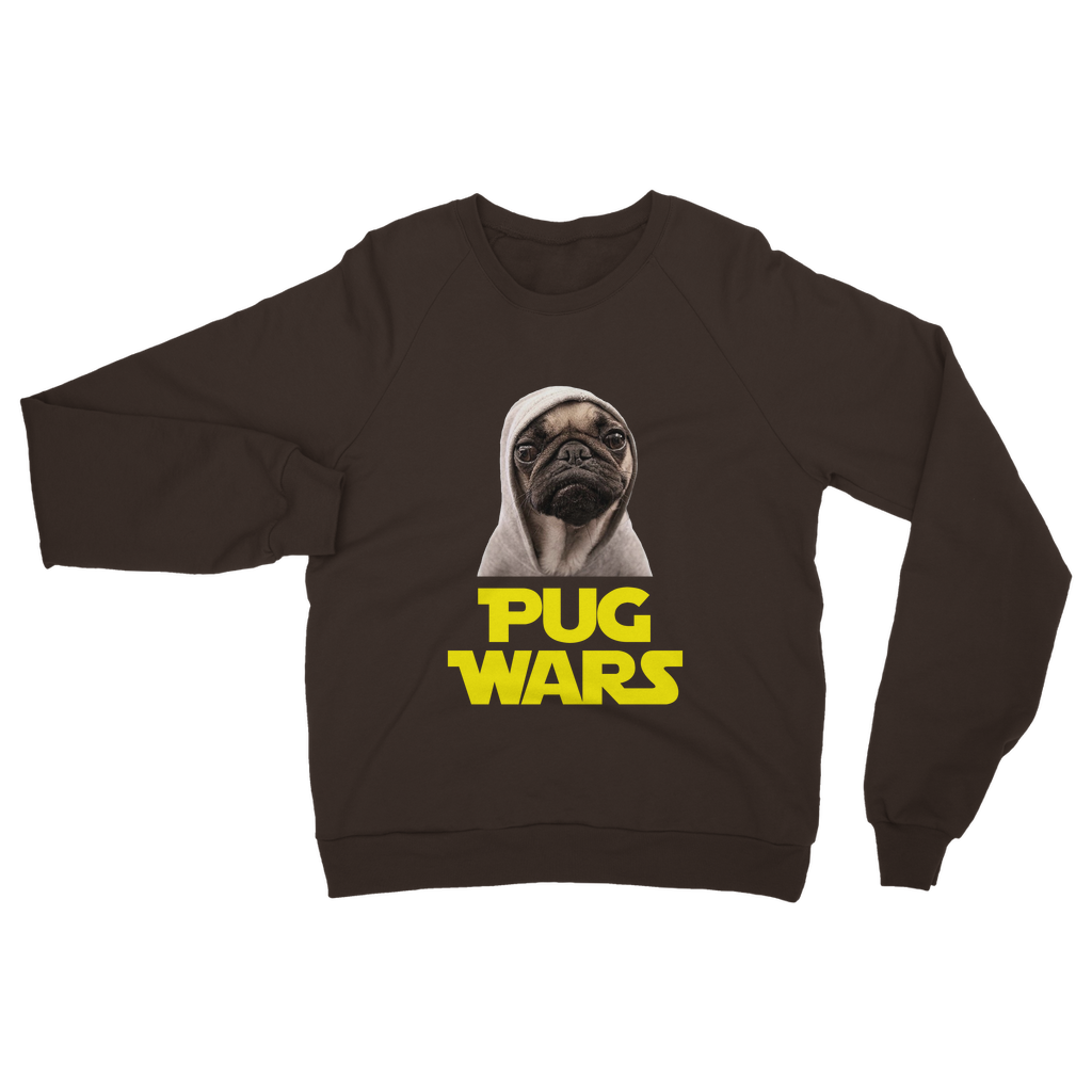 Pug Wars The Last Pug ﻿Classic Adult Sweatshirt