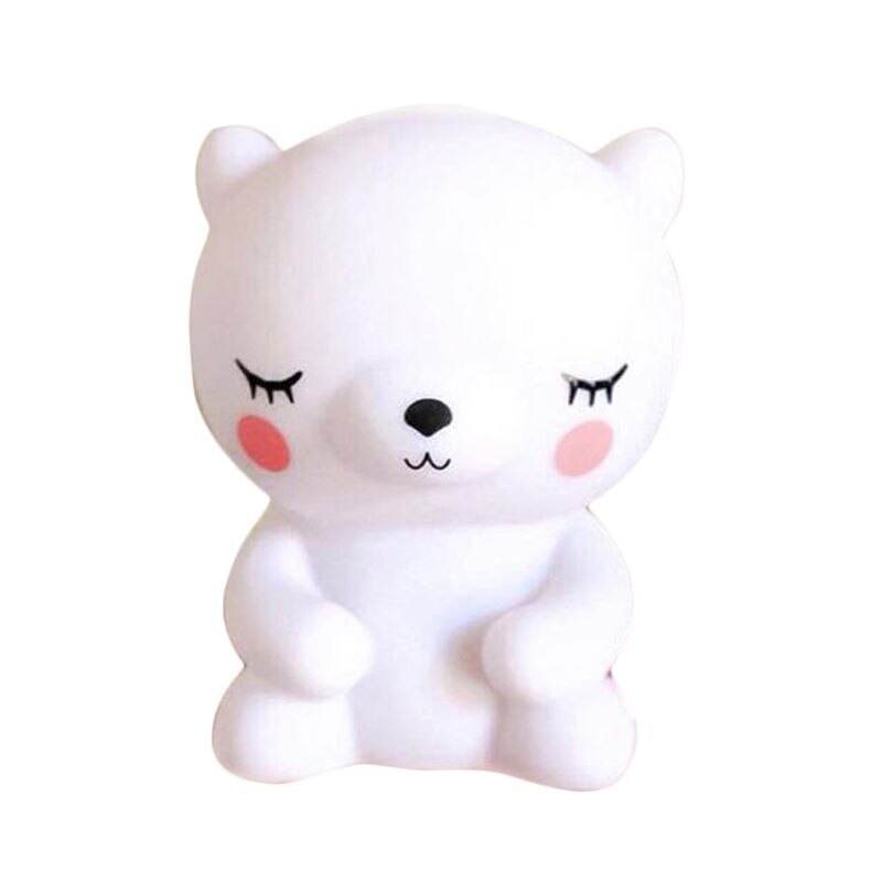 Cute Teddy Bear Night Light Lamp