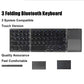 Triple Folding Bluetooth Wireless Keyboard