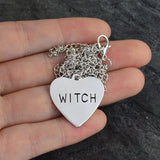 Witch Necklace witch necklace, wiccan necklace, witchcraft necklace