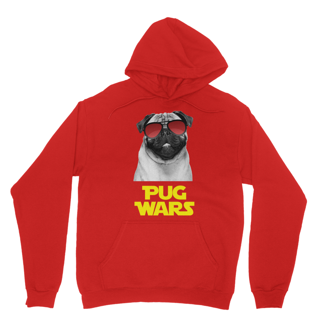 Pug Wars Return Of The Pug ﻿Classic Adult Hoodie