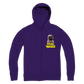 Pug Wars The Last Pug ﻿Premium Adult Zip Hoodie