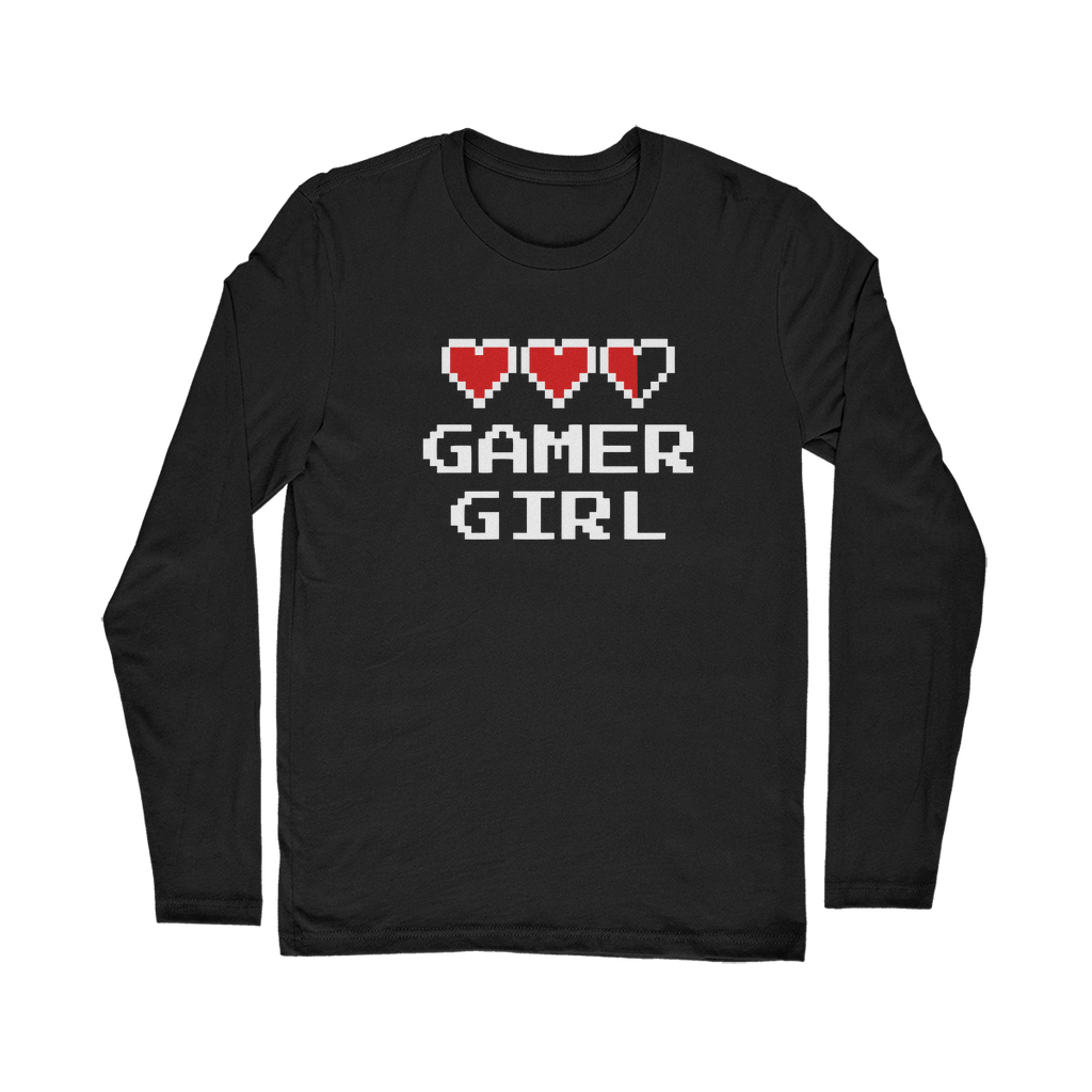 Gamer Girl Video Game ﻿Classic Long Sleeve T-Shirt