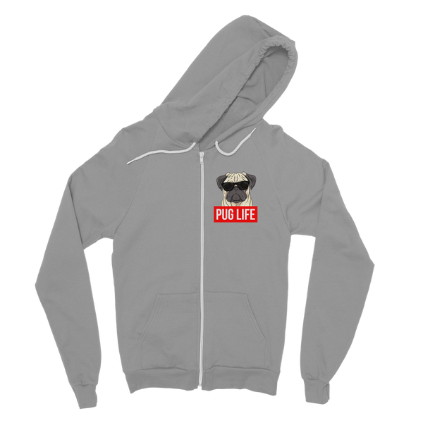 Pug Life - Pug Lover ﻿Classic Adult Zip Hoodie
