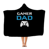 Gamer Dad Classic Adult Hooded Blanket Gamer Dad Classic Adult Hooded Blanket