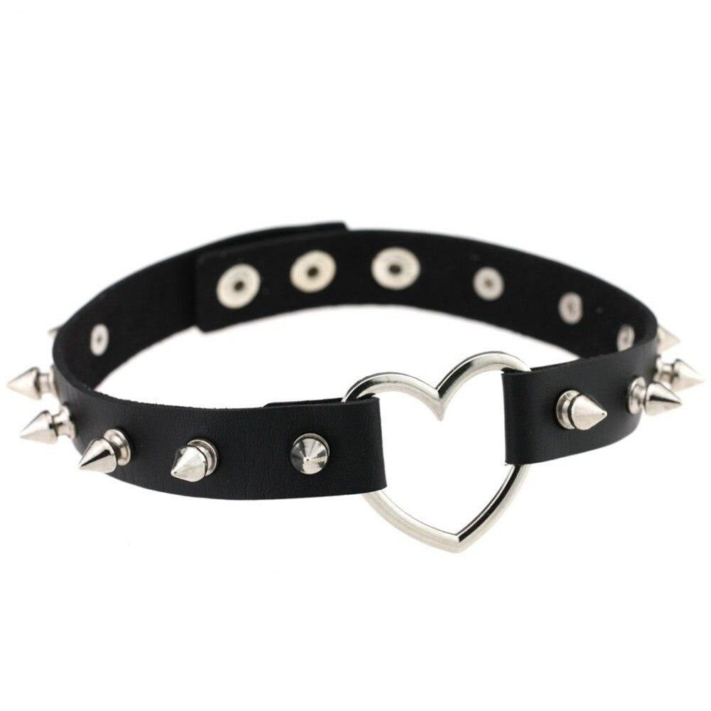 goth choker, punk choker, gothic choker necklace