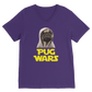 Pug Wars The Last Pug ﻿Classic V-Neck T-Shirt