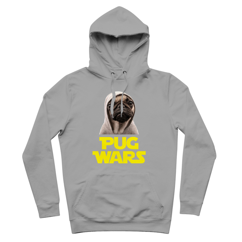 Pug Wars The Last Pug ﻿Premium Adult Hoodie