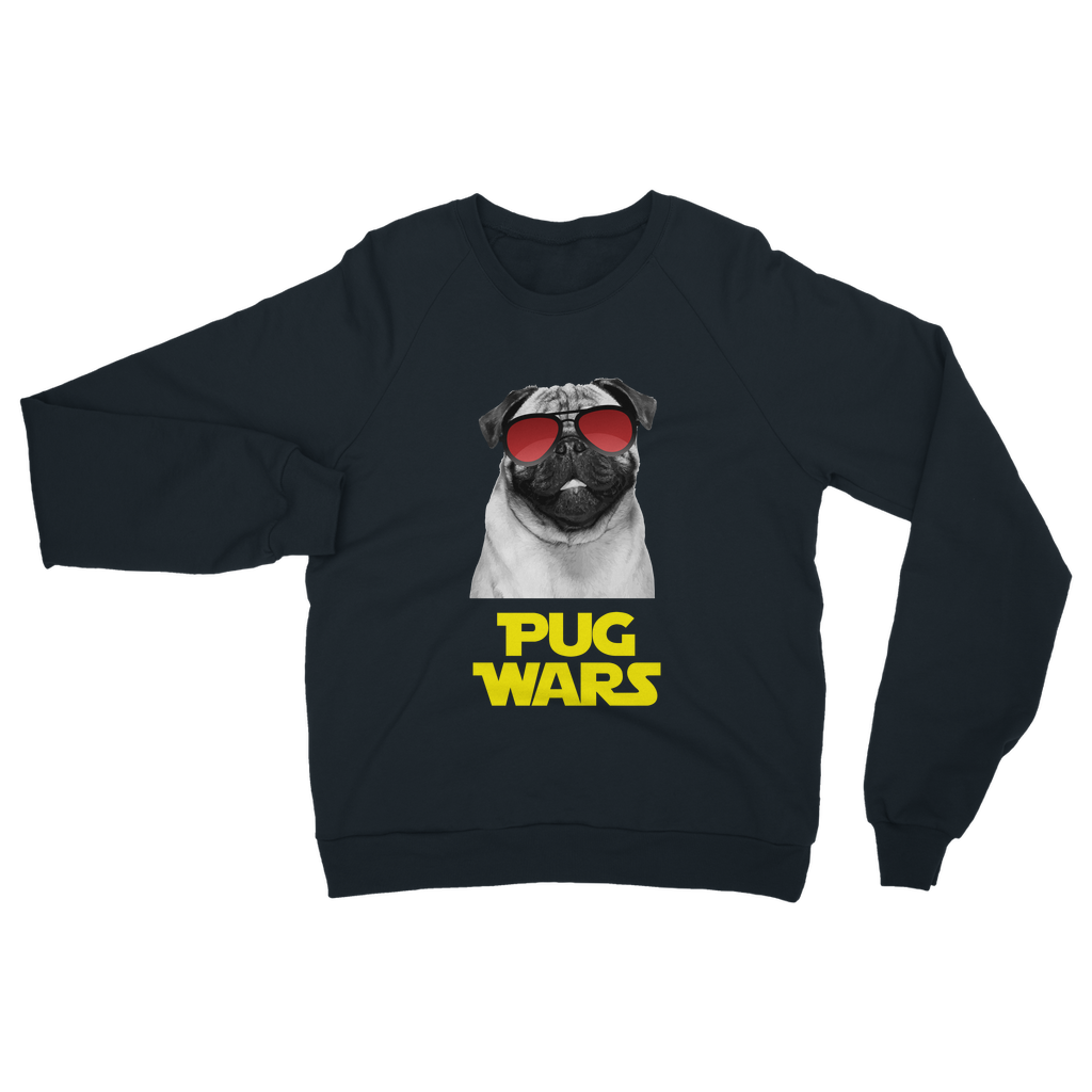 Pug Wars Return Of The Pug ﻿Classic Adult Sweatshirt