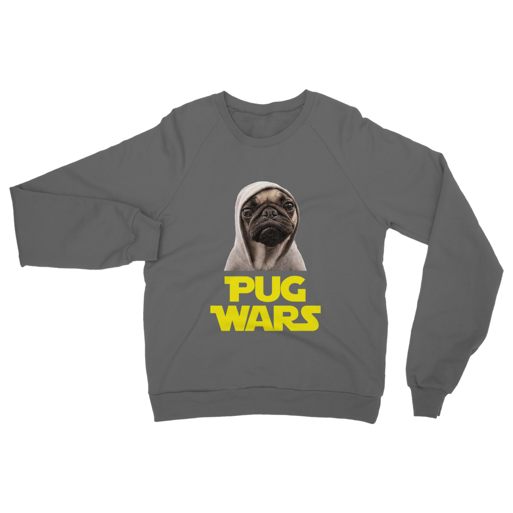 Pug Wars The Last Pug ﻿Classic Adult Sweatshirt