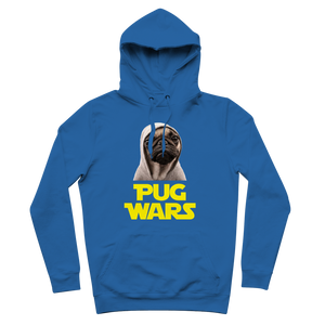 Pug Wars The Last Pug ﻿Premium Adult Hoodie Pug Wars The Last Pug ﻿Premium Adult Hoodie