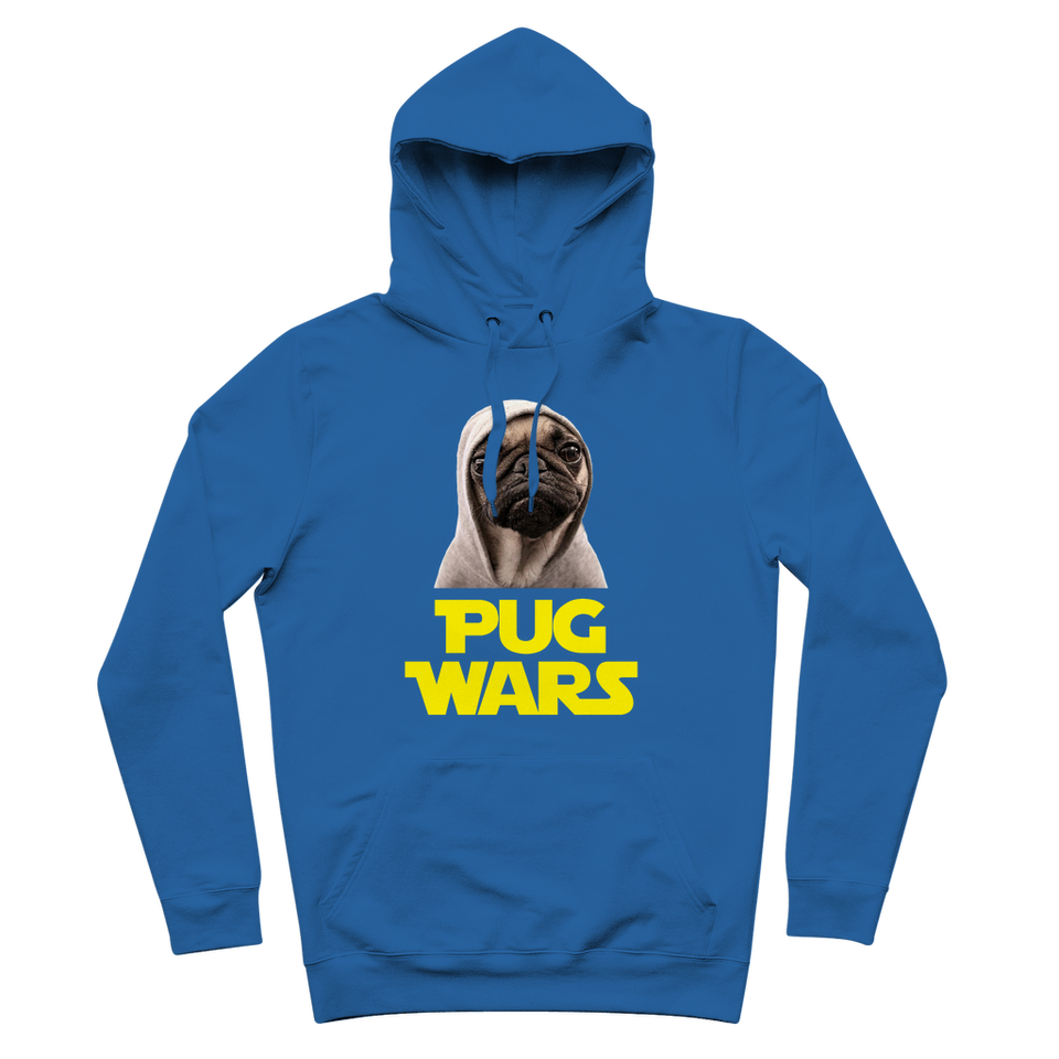 Pug Wars The Last Pug ﻿Premium Adult Hoodie