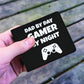 Dad By Day Gamer By Night Wallet