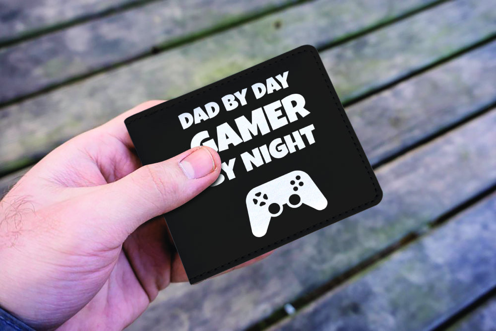 Dad By Day Gamer By Night Wallet