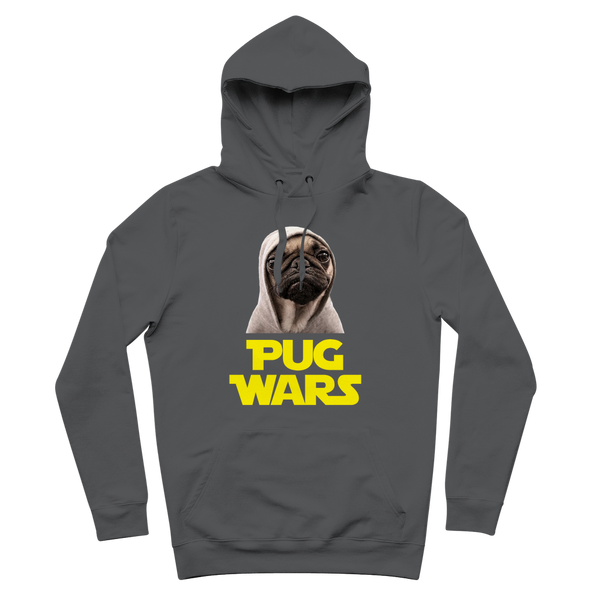 Pug Wars The Last Pug ﻿Premium Adult Hoodie