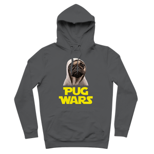 Pug Wars The Last Pug ﻿Premium Adult Hoodie Pug Wars The Last Pug ﻿Premium Adult Hoodie