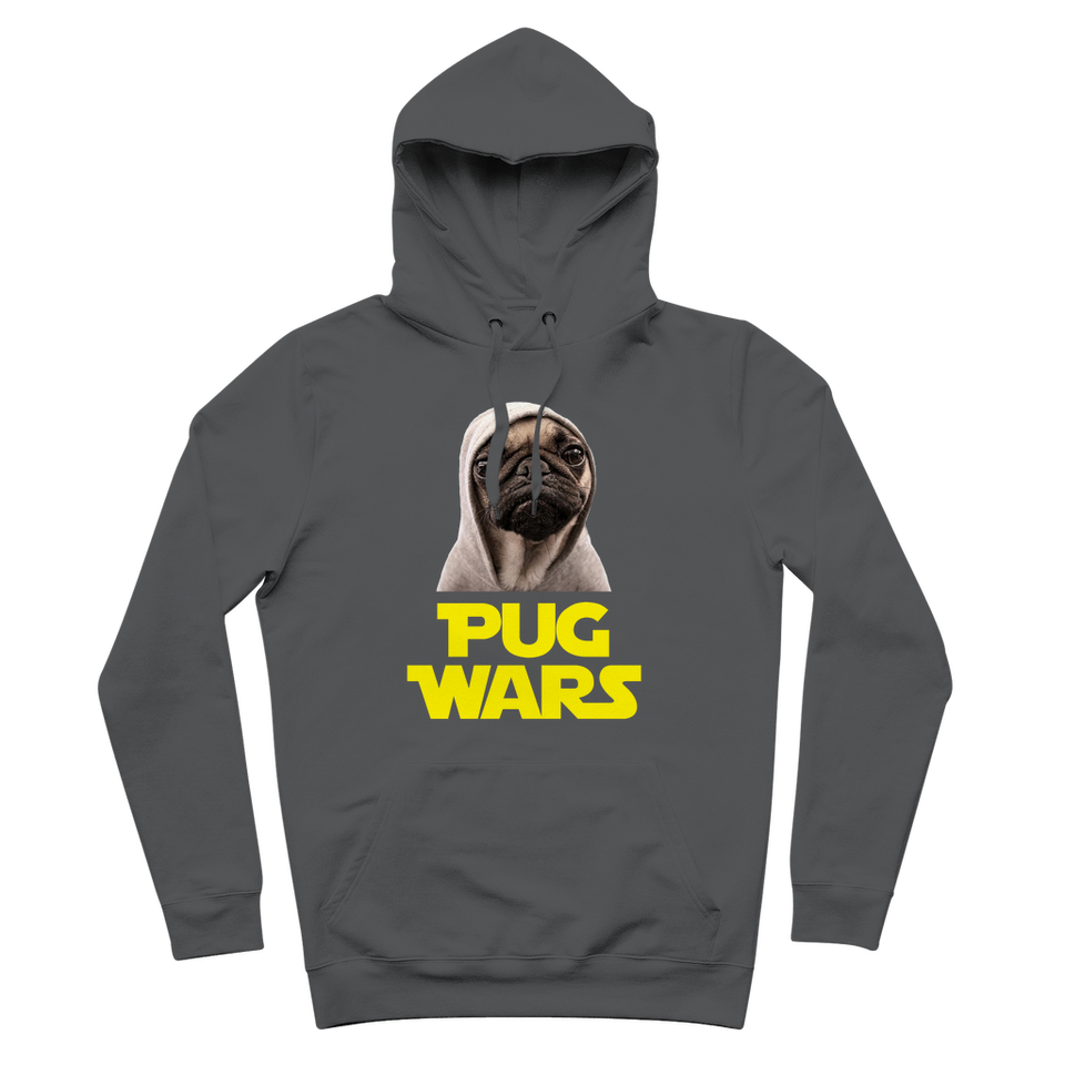 Pug Wars The Last Pug ﻿Premium Adult Hoodie