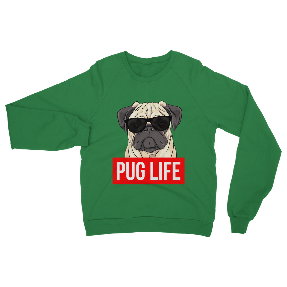 Pug Life - Pug Lover ﻿Classic Adult Sweatshirt