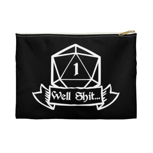 Well Shit Tabletop Gaming Dice Pouch | Tabletop RPG | Tabletop Games | RPG Accessory Pouch