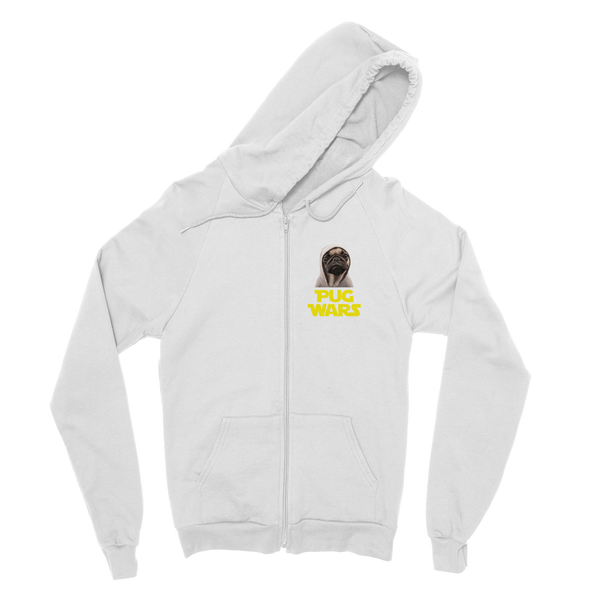 Pug Wars The Last Pug ﻿Classic Adult Zip Hoodie