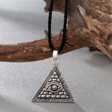 Illuminati Triangle Pendant Necklace illuminati necklace, illuminati chain, illuminati pendant