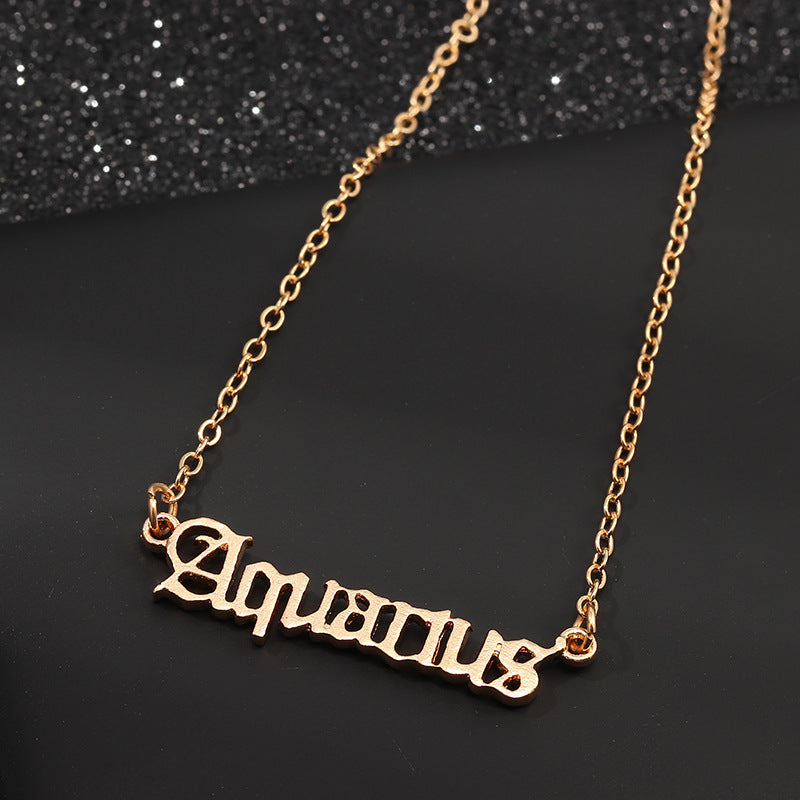 Twelve Constellation Zodiac Star Sign Necklaces