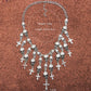 skull necklace, goth necklace, emo necklace