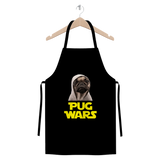 Pug Wars The Last Pug ﻿Premium Jersey Apron Pug Wars The Last Pug ﻿Premium Jersey Apron