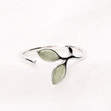 Green Opal Ring opal ring
