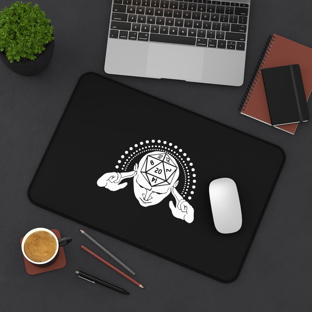 Dragon Fantasy RPG Dice Mouse Pad | Dungeon Master Mouse Mat | Tabletop RPG Mouse Pad | Tabletop Games | RPG Pad | Role Playing Desk Mat Main image