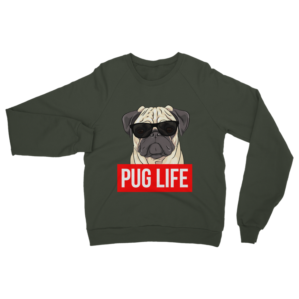 Pug Life - Pug Lover ﻿Classic Adult Sweatshirt