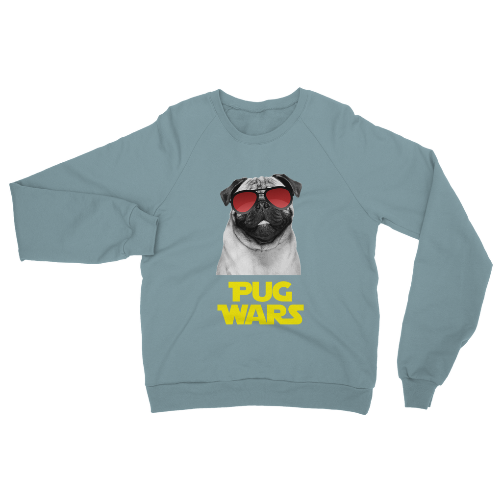 Pug Wars Return Of The Pug ﻿Classic Adult Sweatshirt