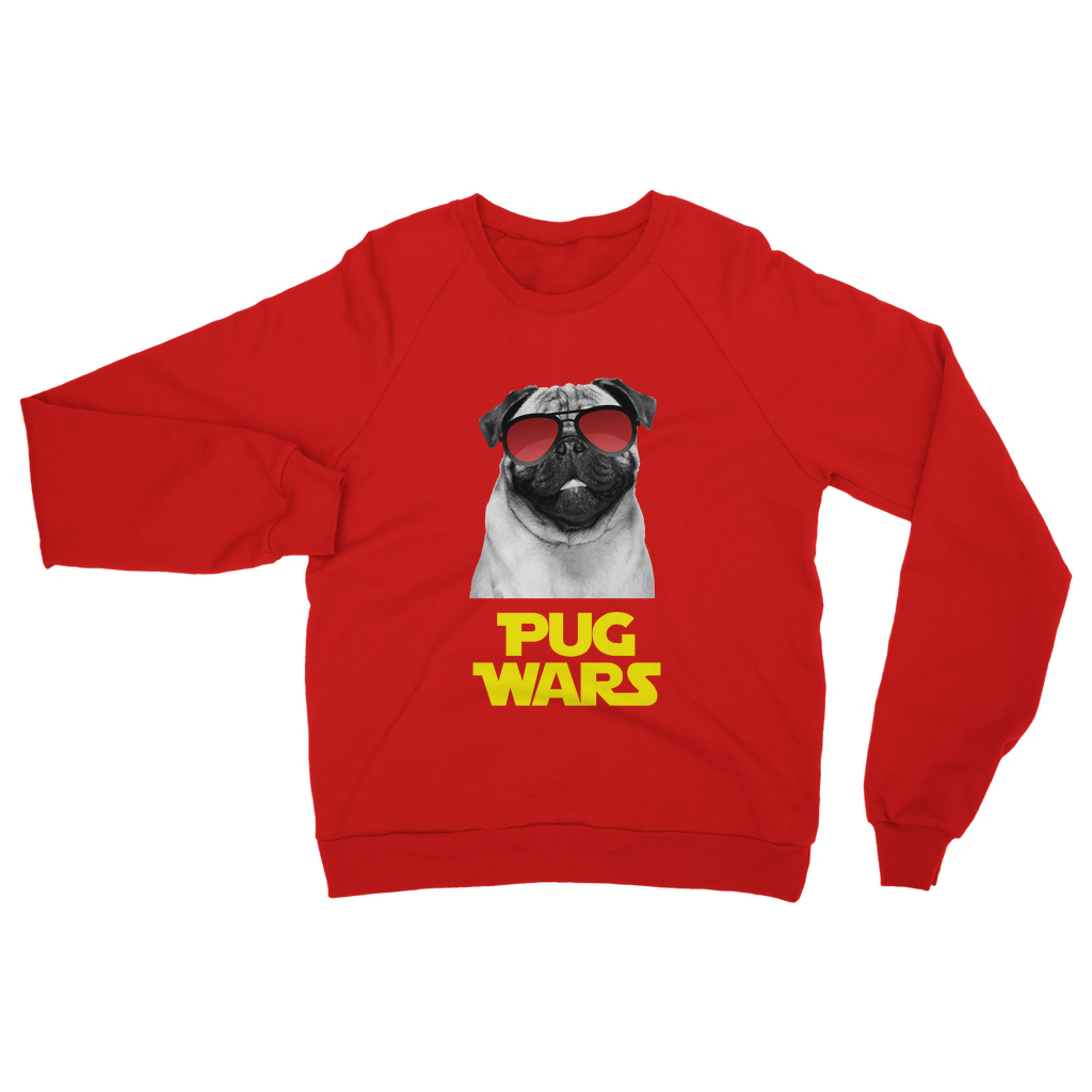 Pug Wars Return Of The Pug ﻿Classic Adult Sweatshirt