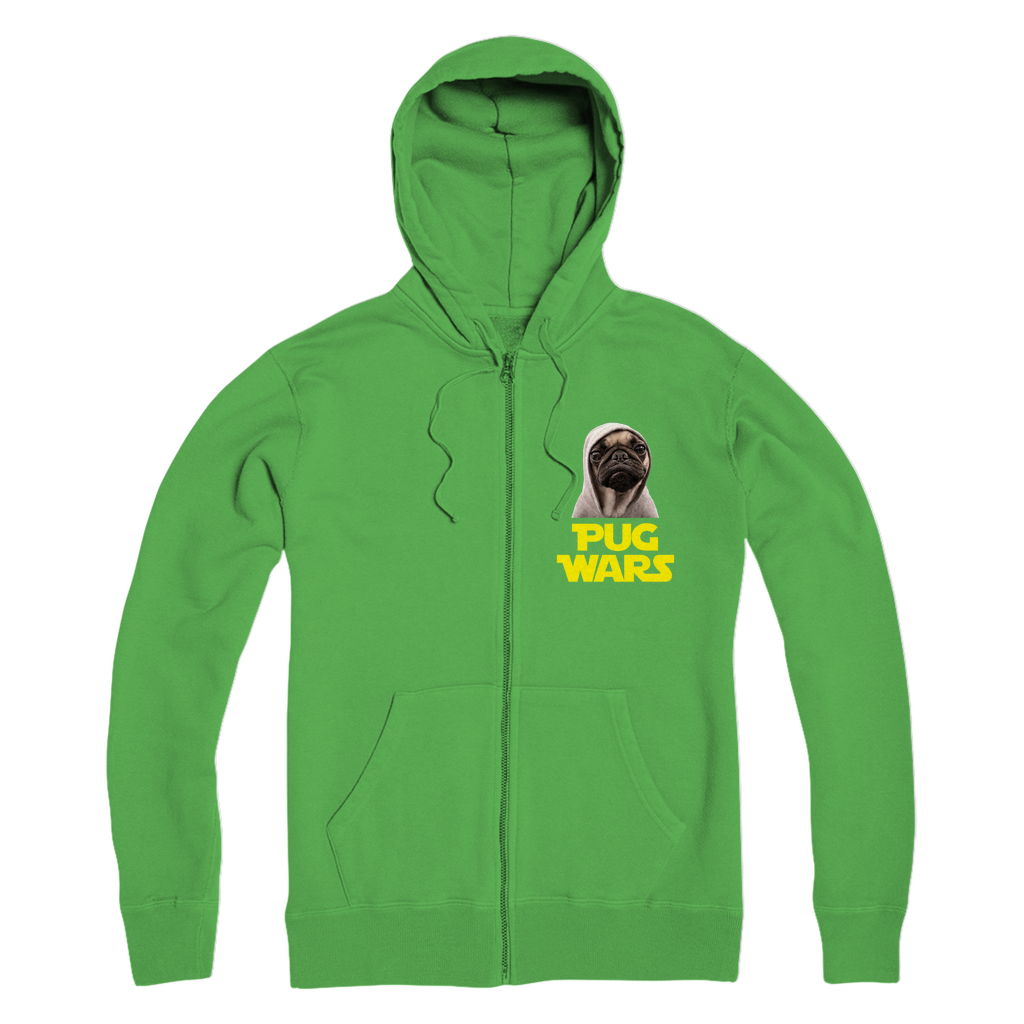 Pug Wars The Last Pug ﻿Premium Adult Hoodie