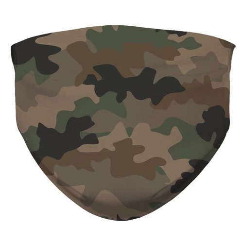 Camouflage Face Mask Sublimation Face Mask