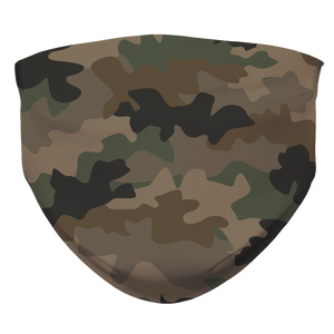 Camouflage Face Mask Sublimation Face Mask